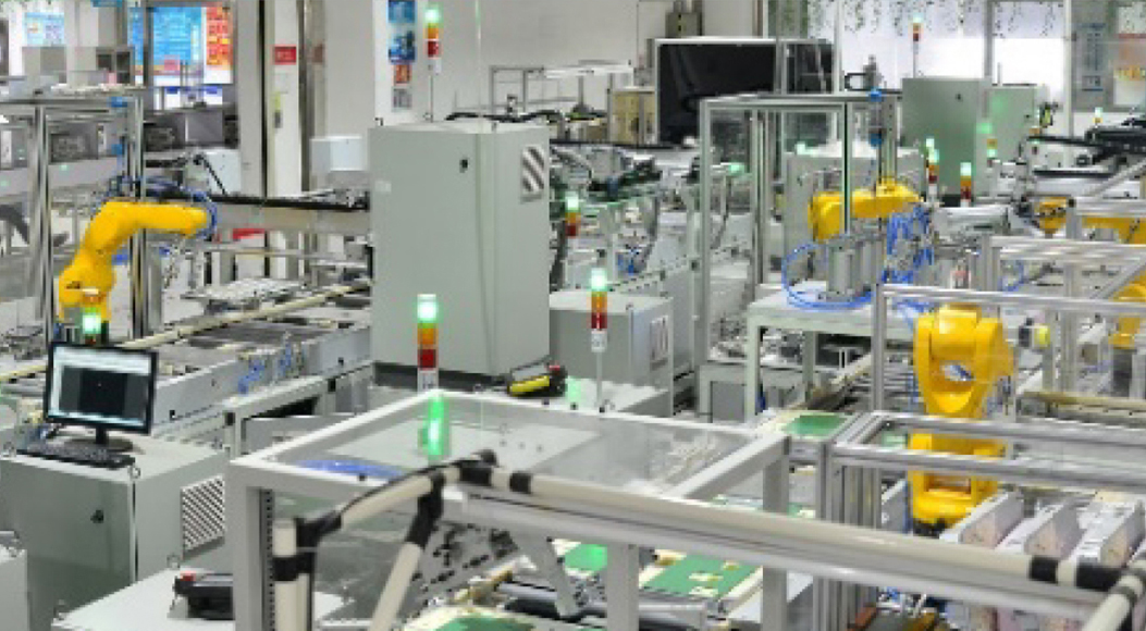 滤波器装配、贴标等产线