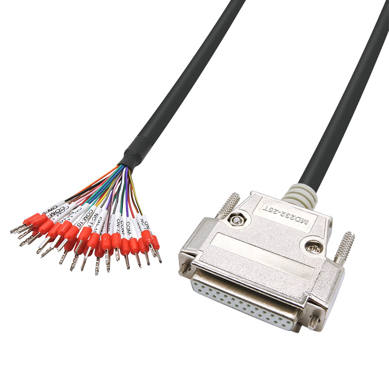 DB25金属壳-散线定制